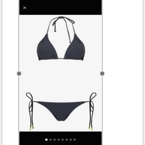 Pink House Mustique Gray Steel Bikini Set